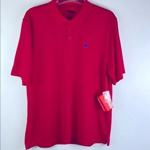 Wilson Men Red Polo Short Sleeve Shirt Size XL